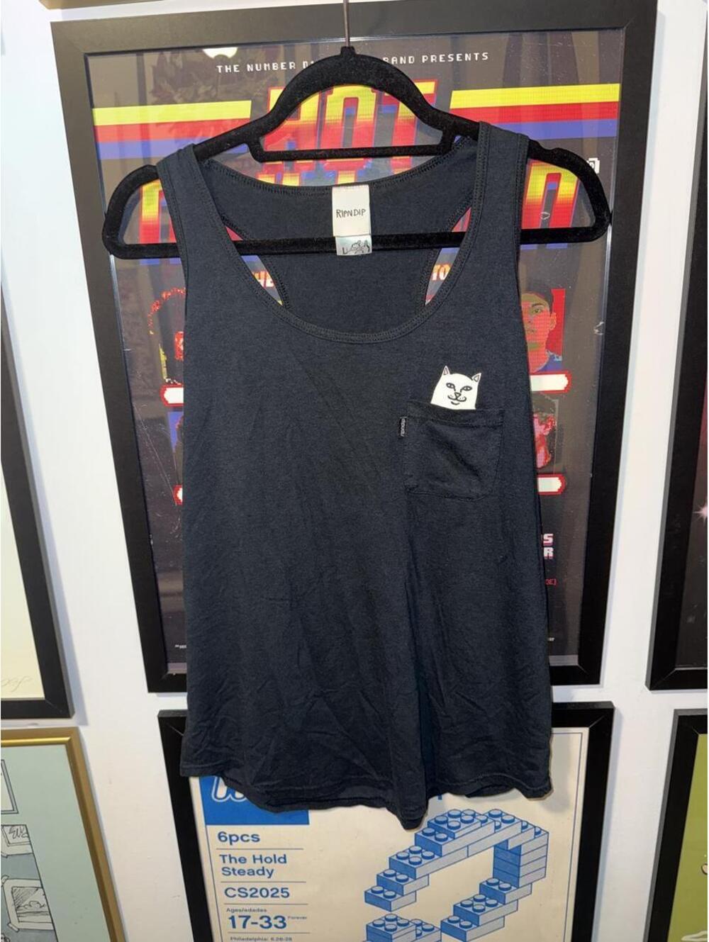 RIPNDIP Lord Nermal pocket tank top